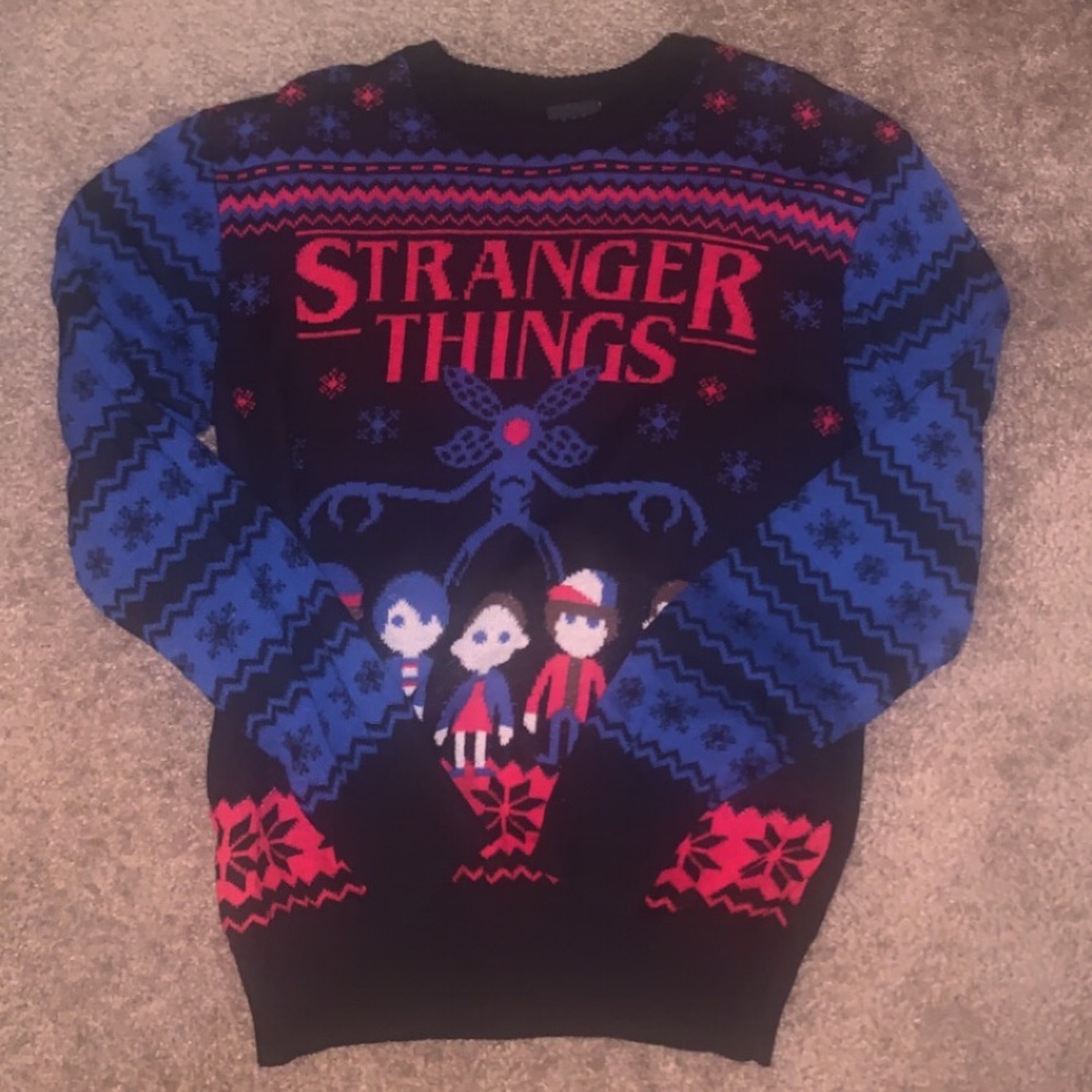 Stranger things ugly hoodie